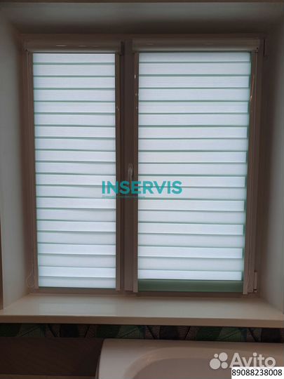 Вертикальные жалюзи на дверной проем