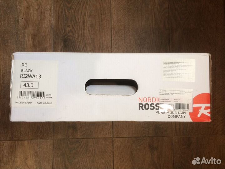 Лыжные беговые ботинки rossignol X1 RI2WA 43