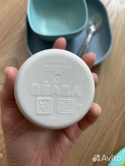 Силиконовая посуда детская beaba