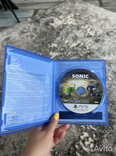 Игры на ps5 sonic frontiers