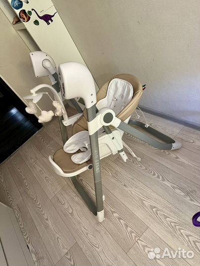 Стульчик электрокачели 2в1
