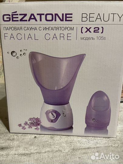 Паровая сауна для лица и ингалятор Gezatone 105s