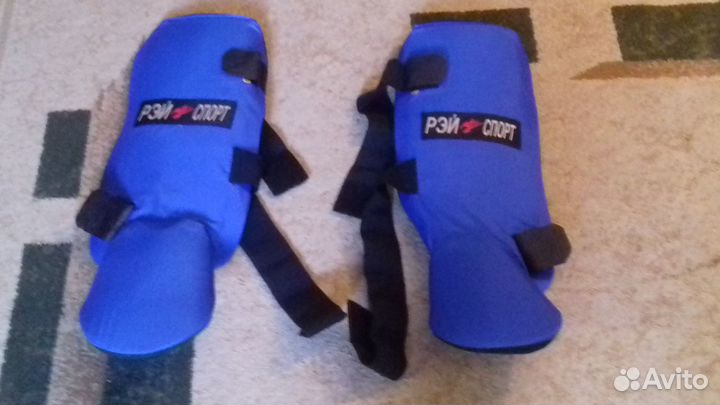 Щитки на ноги для армейского рукопашного боя