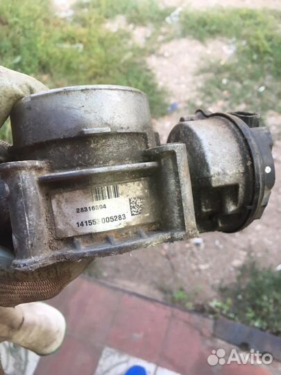 Дроссельная заслонка газель,уаз 4216 евро 4