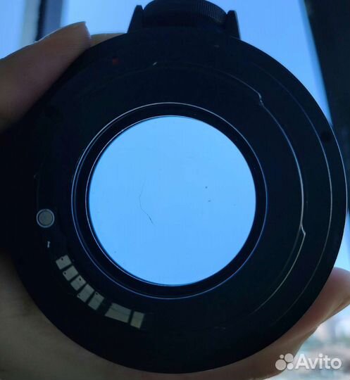 Гелиос 40-2 f1.5 85mm с переходником на Canon