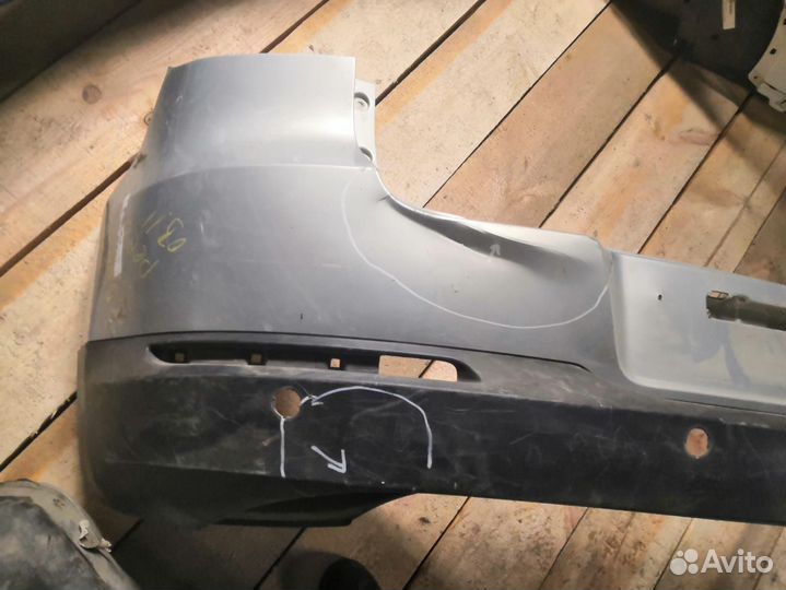 Бампер задний volkswagen tiguan