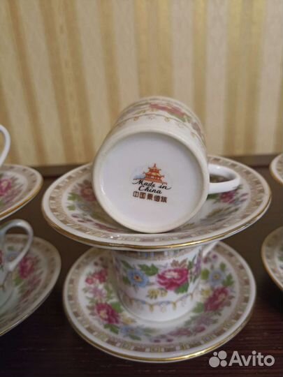 Кофейные чашки Китай фарфоровые времён СССР