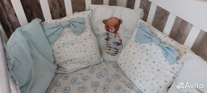 Бортики в кроватку