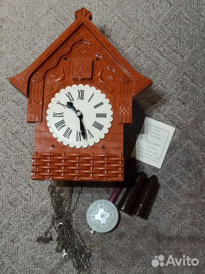 Часы с кукушкой Маяк