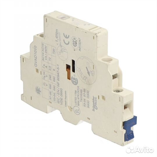 Gvad1010 Schneider Electric контакт сигн.авар.откл