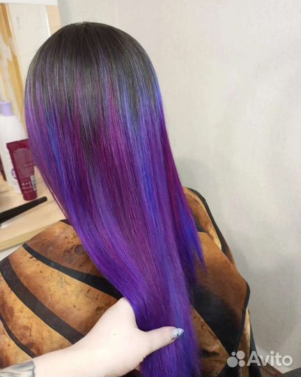 Окрашивание волос+ уход