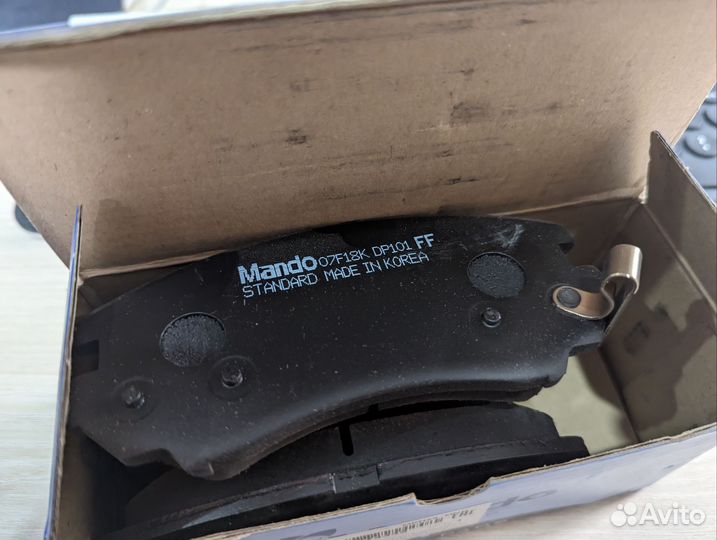 Колодки Mando MPH23 новые