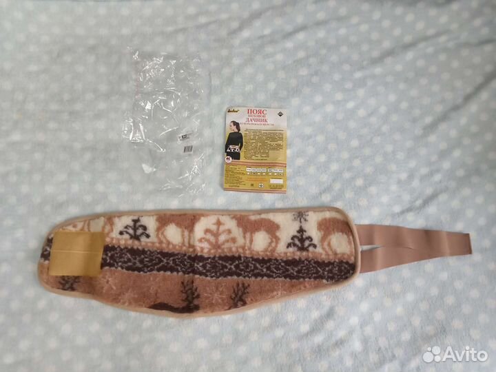 Пояс с верблюжьей шерстью
