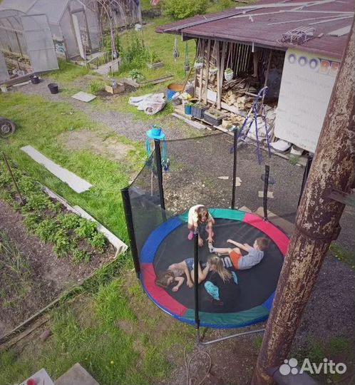 Батут unix 10 ft (blue)