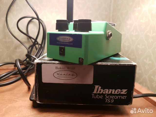 Ibanez tube screamer ts9 keeley baked mod