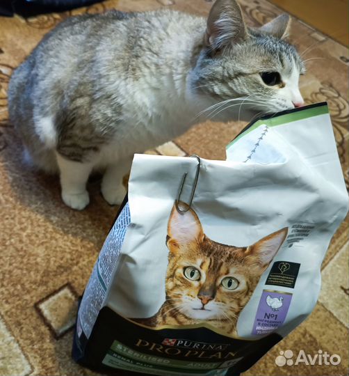 Корм для кошек Purina pro plan sterilised