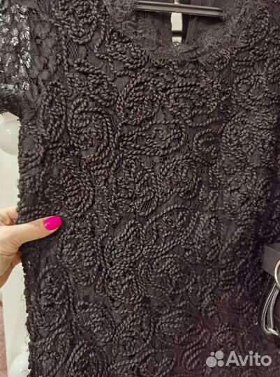 Гипюровое платье Zara 42 44