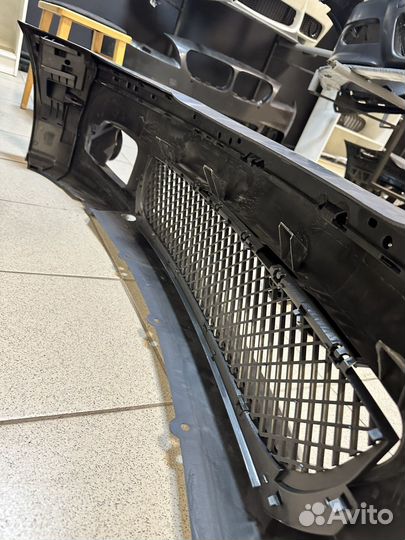 Bmw e46 передний бампер M tech 2 с птф