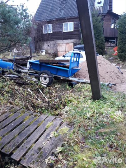 Прицеп для мини-трактора скаут