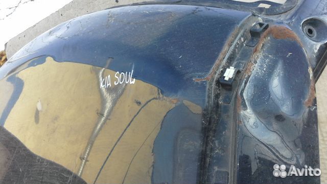 Крыша Kia Soul 1 чёрная