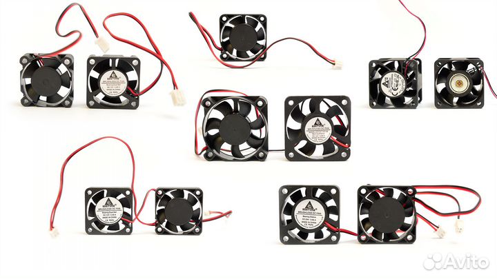 Вентиляторы (кулера) разного размера