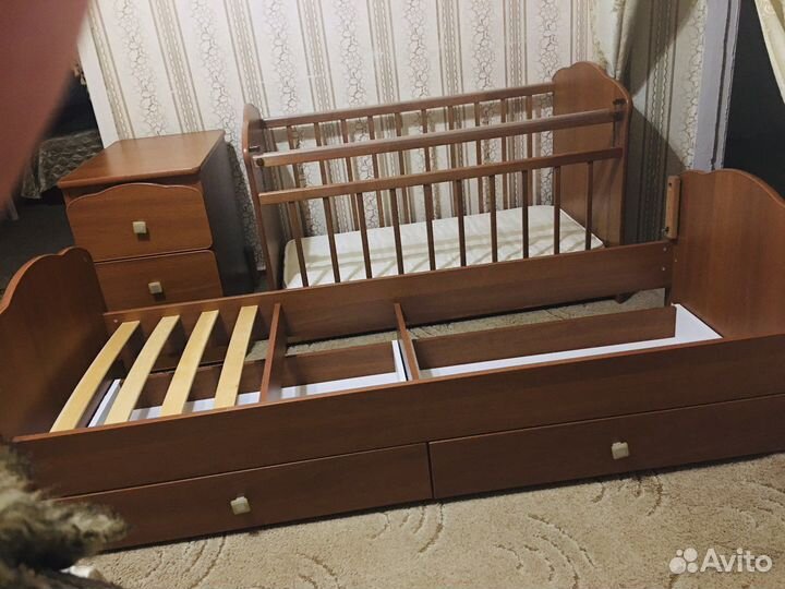 Детская кроватка трансформер