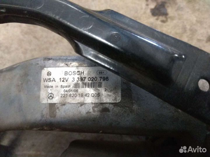 Трапеция дворников Mercedes w221