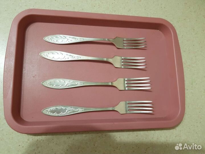 Ложки и вилки мельхиоровые СССР