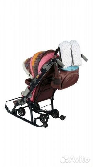 Санки-коляска детские Ника