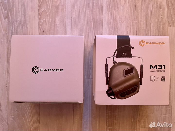 Тактические активные шумодавы наушники Еармор
