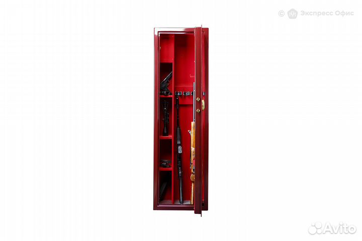 Оружейный сейф Valberg Сафари EL Gold (вишня)