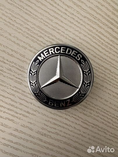 Эмблема на капот мерседес оригигал