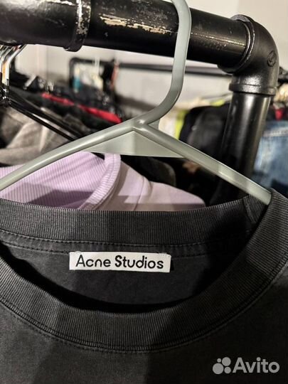 Футболка Acne Studios Black Washed Оригинал