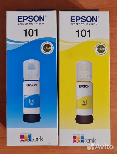 Чернила для принтера Еpson 101