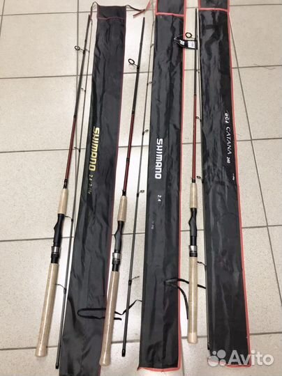 Спиннинг Shimano Catano DX 24HL от 2,1м до 2,7м