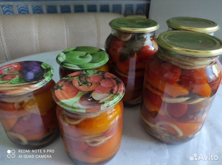 Помидоры маринованные домашние