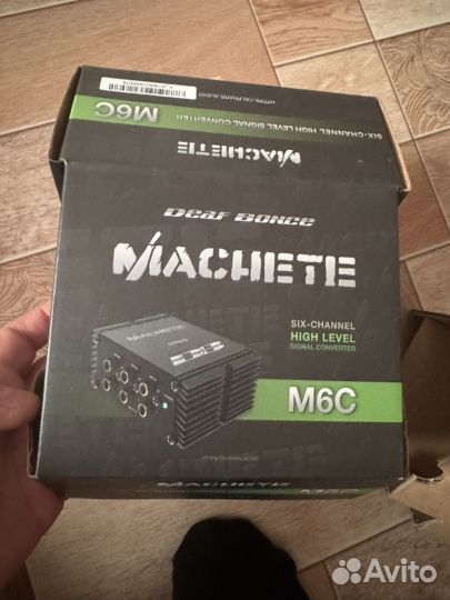Преобразователь звука М6С machete