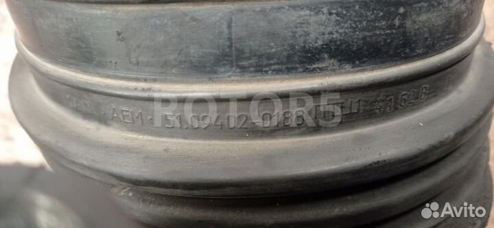 Патрубок чистого воздуха (к турбине) MAN TGX 2007