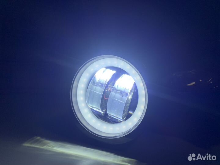 Фара противотуманная LED универсальная круглая