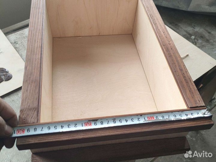 Ящик деревянный подарочный