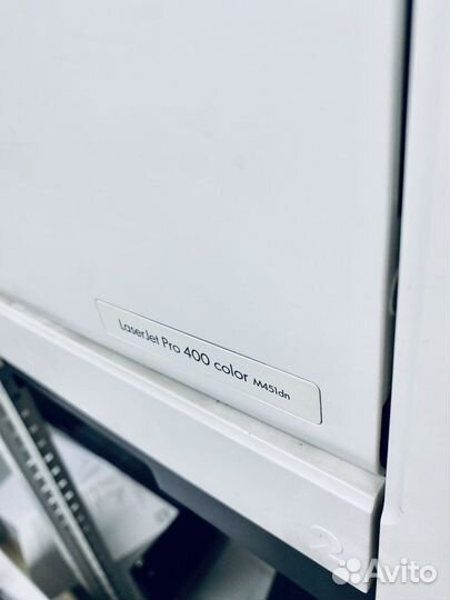 Цветной принтер HP Laser Jet Pro 400 Color M451dn