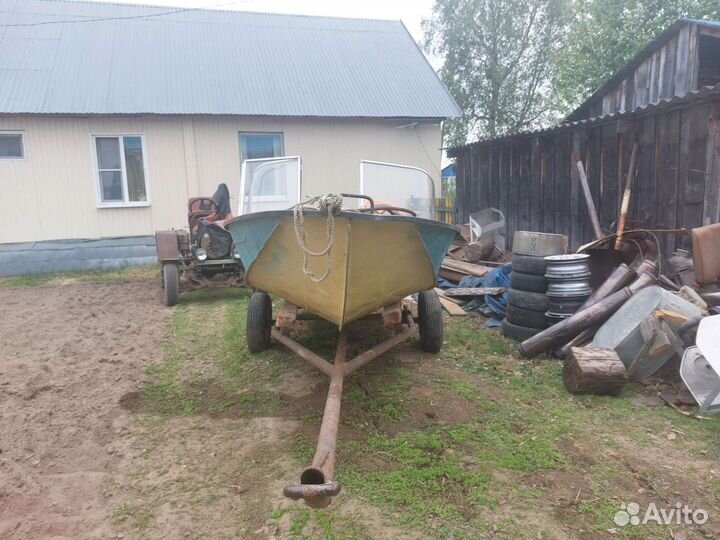 Лодка южанка 2 килевая с мотором сузуки 40 2т