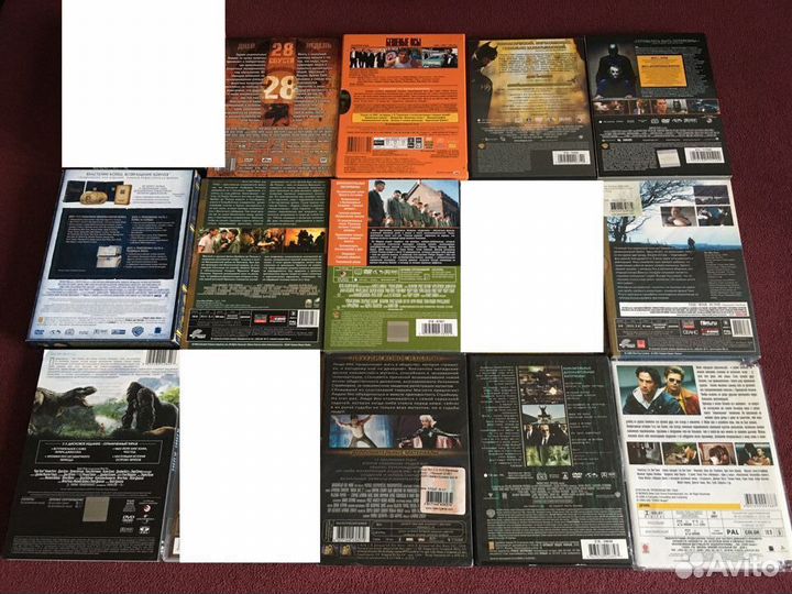Фильмы на DVD часть 3 коллек., спец. и прочие