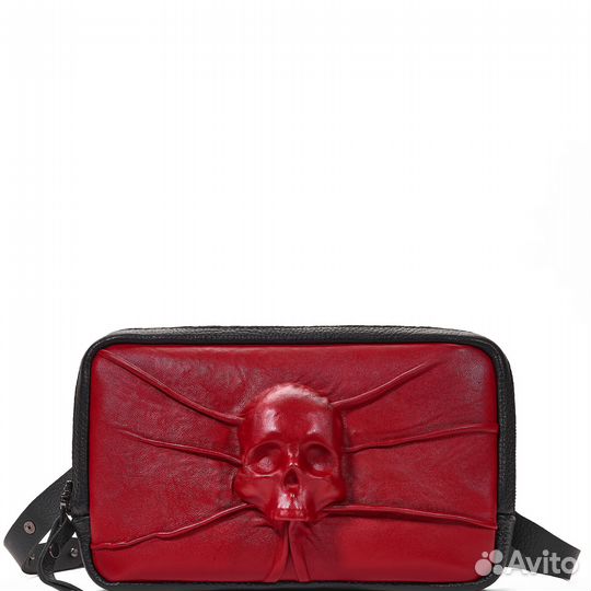 Большой кошелёк - RED Mini Skull (0203.21.RED) dag