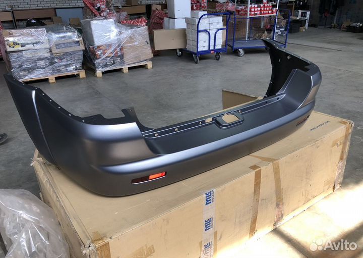 Бампер задний Ssangyong Rexton l 2001-2007