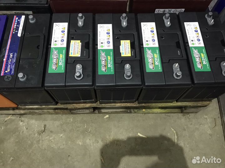 Тяговые аккумуляторы enex marine