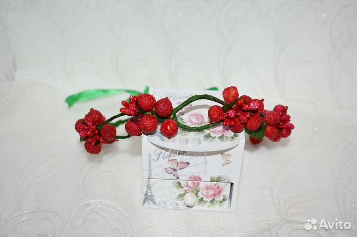 Ободок для волос ручной работы