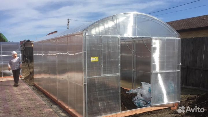 Теплица Павильон шириной 4м длина 12м