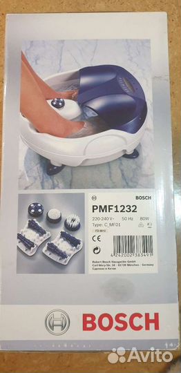 Массажная ванночка для ног новая bosch