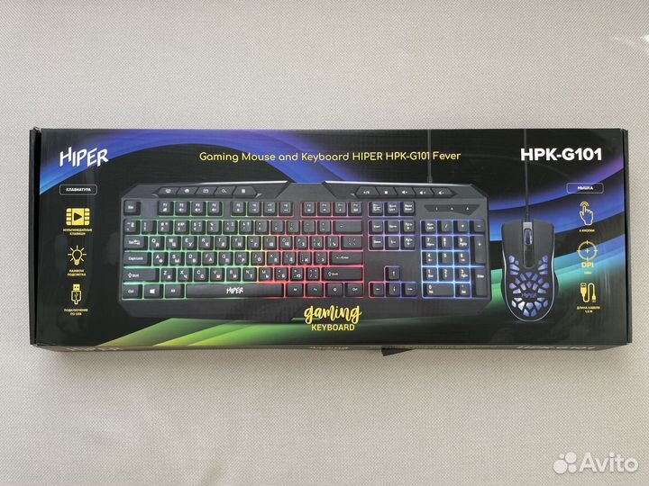 Игровая клавиатура и мышь